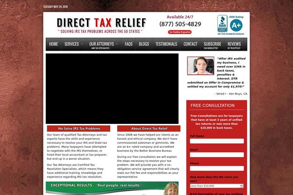 directtaxrelief.com site used S5_maxedmag