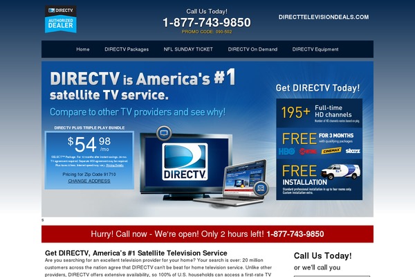 directtelevisiondeals.com site used Directvcomparison