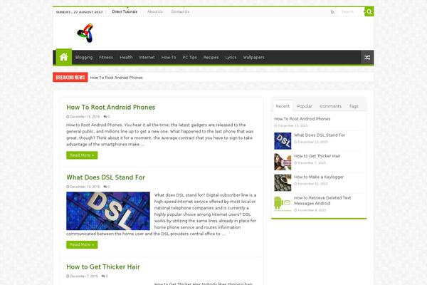 Site using Thesis Style Box plugin