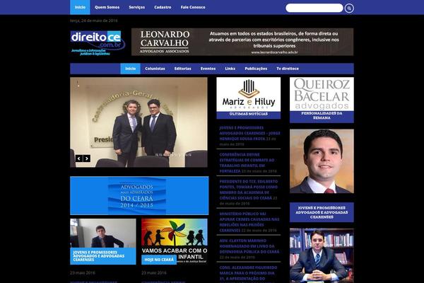 direitoce.com.br site used Paradox