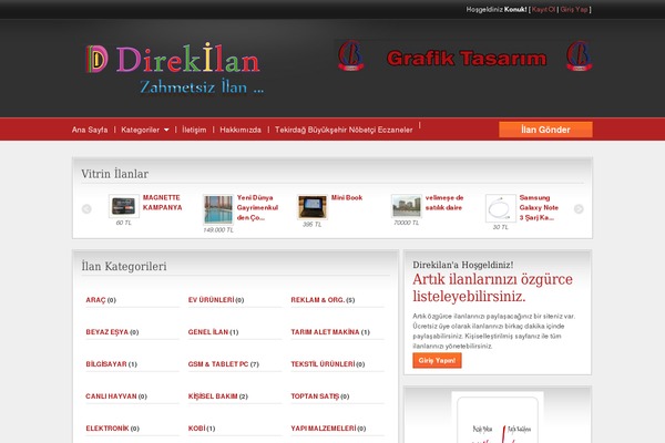 ClassiPress theme site design template sample