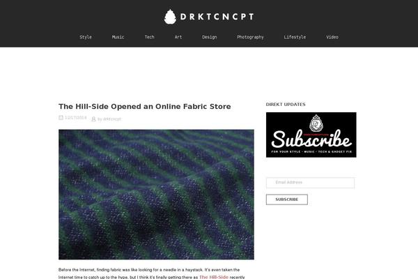 SiteOrigin North theme site design template sample