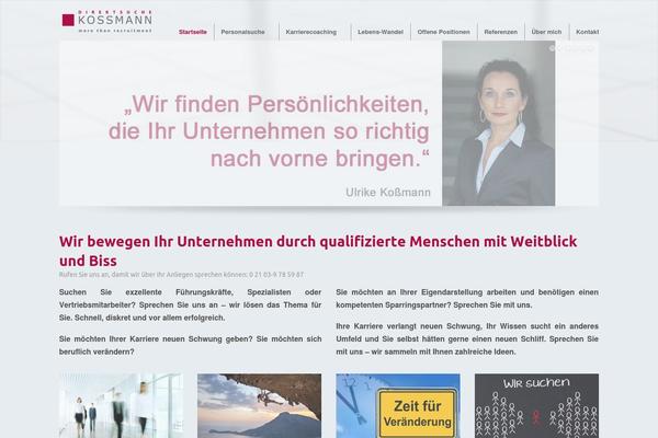 Dynamix theme site design template sample