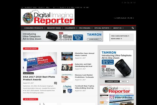 Newsmag Child theme site design template sample