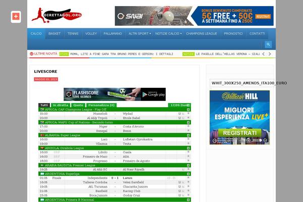 Newsmax theme site design template sample