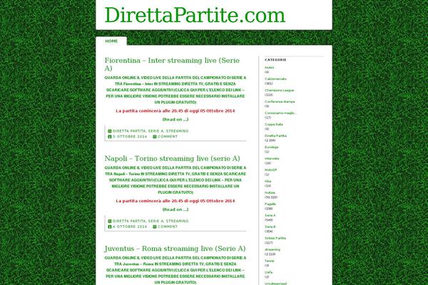 green-grass theme websites examples