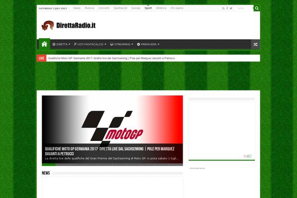 Sahifa theme theme site design template sample