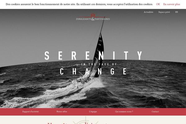 dirigeantsetpartenaires.fr site used Dirigeantsetpartenaires