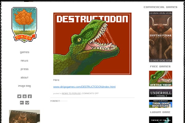 Brunelleschi theme site design template sample