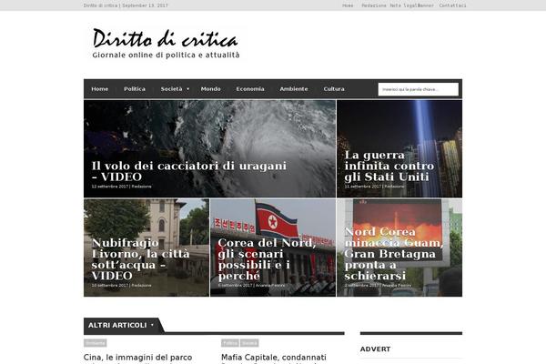 Revolution theme site design template sample
