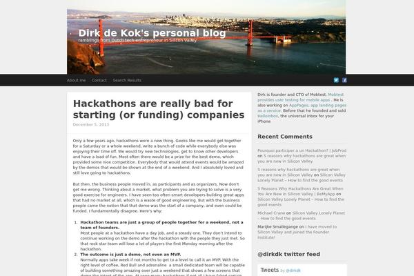 Standard theme site design template sample