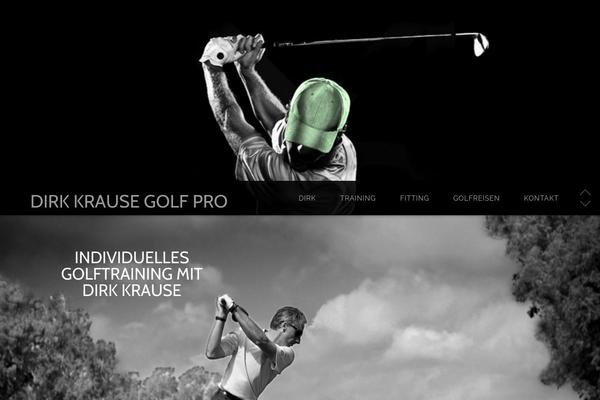 Full Frame theme site design template sample
