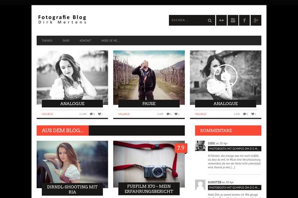 BUCKET theme site design template sample