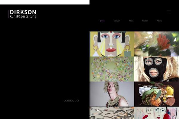 Shutter theme site design template sample