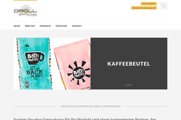 Workz theme site design template sample