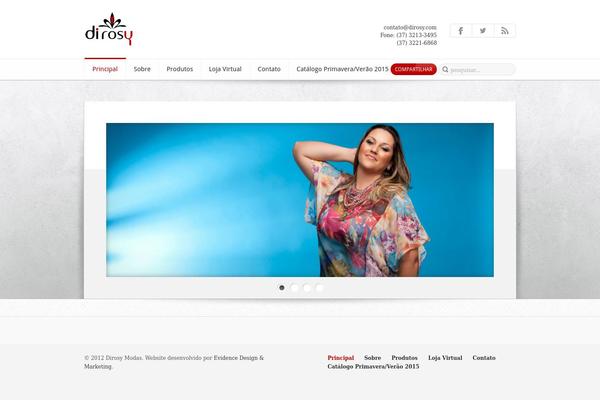 Elegance theme site design template sample