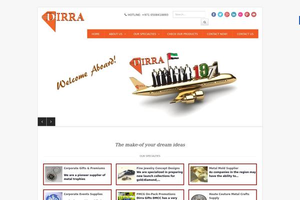 Wpex Pytheas theme site design template sample