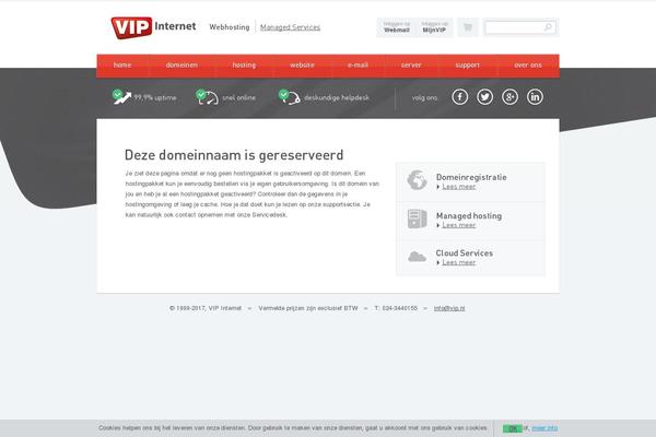 Site using Vip-plugin plugin