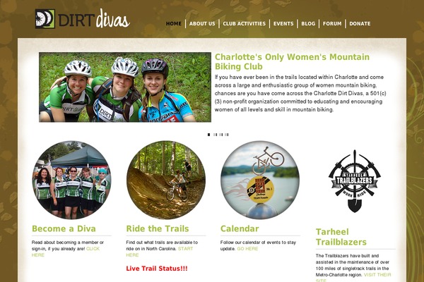 dirtdivas.net site used Dirtdivas