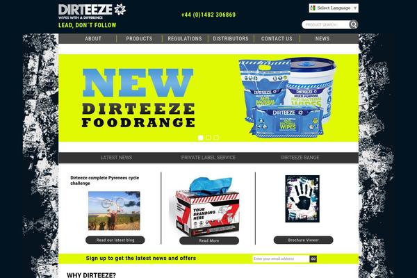 Cws theme site design template sample