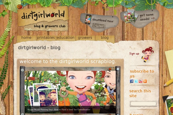 dirtgirlworldscrapblog.com site used 756