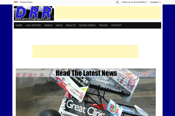 Site using TablePress plugin