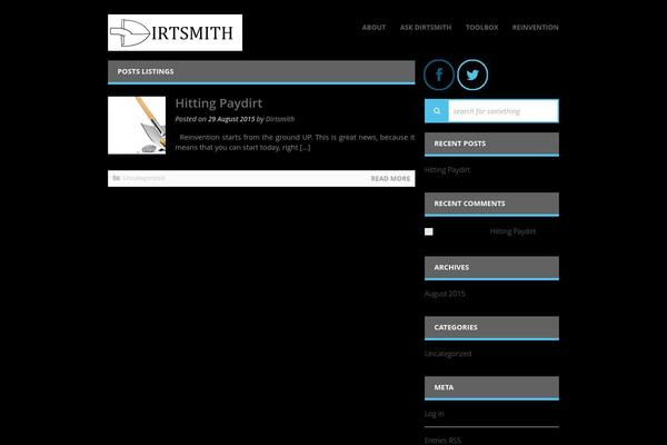 Minimagazine theme site design template sample