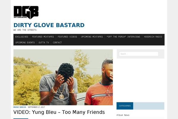 MH Newsdesk lite theme site design template sample