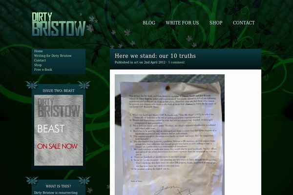 dirtybristow.co.uk site used Beast