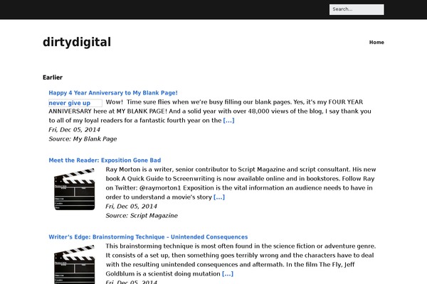 Make theme site design template sample