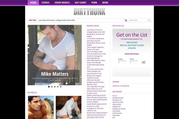 Max Mag theme site design template sample