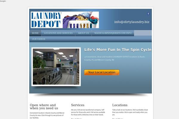 Local Business theme site design template sample