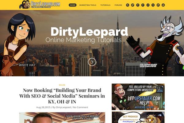Marketing-expert theme site design template sample