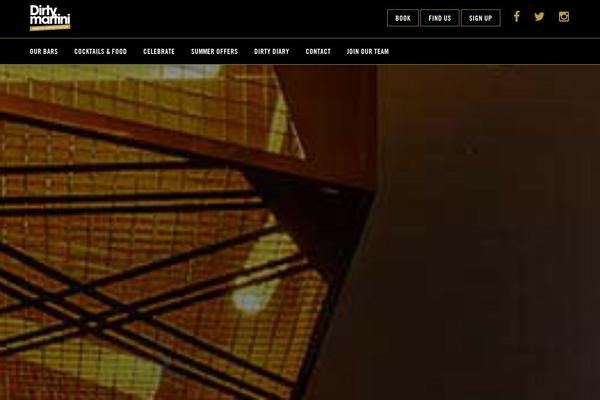 dirtymartini.uk.com site used Basejump