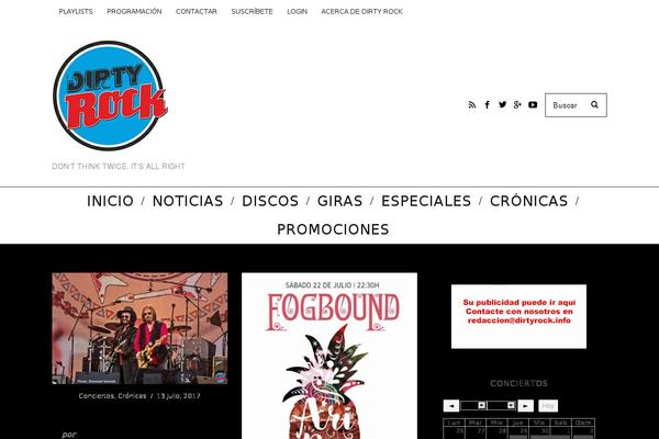 Site using Mixcloud Embed plugin