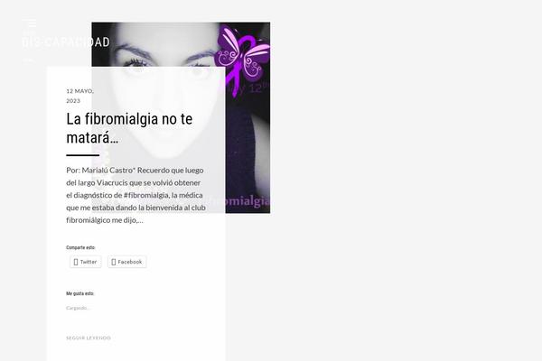dis-capacidad.com site used Perennial
