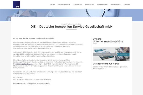 dis-immobilien.de site used Rttheme19
