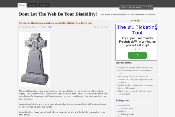 disabilitynet.co.uk site used Knowall3