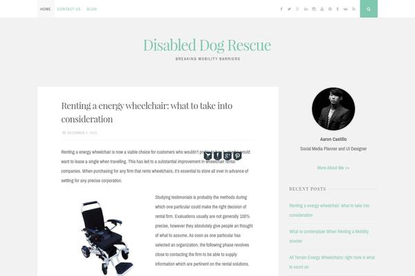 Nucleare theme site design template sample