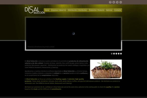 Options theme site design template sample
