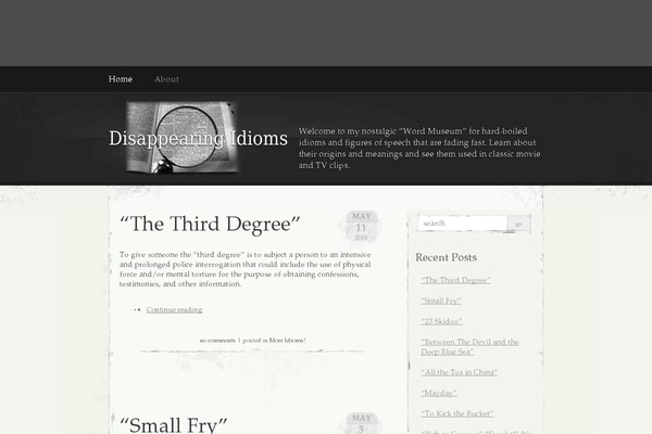 Elegant Grunge theme site design template sample