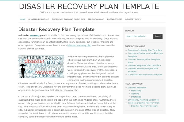 Minimum theme site design template sample