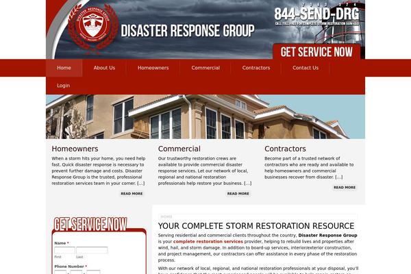 Footbridge theme site design template sample