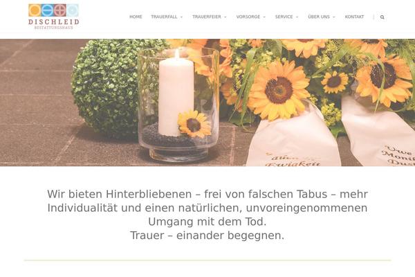 Fortuna theme site design template sample