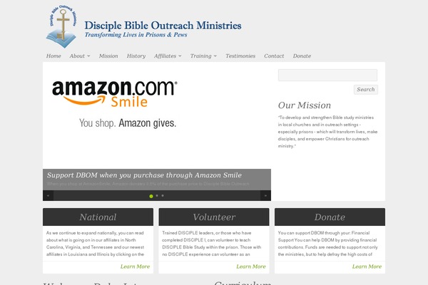 NonProfit theme site design template sample
