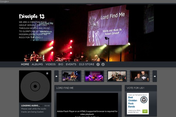 Soundcheck theme site design template sample