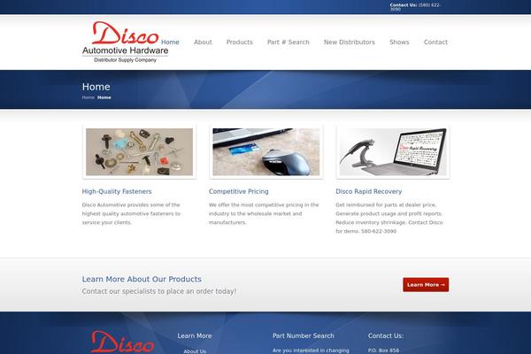Sterling Child theme site design template sample
