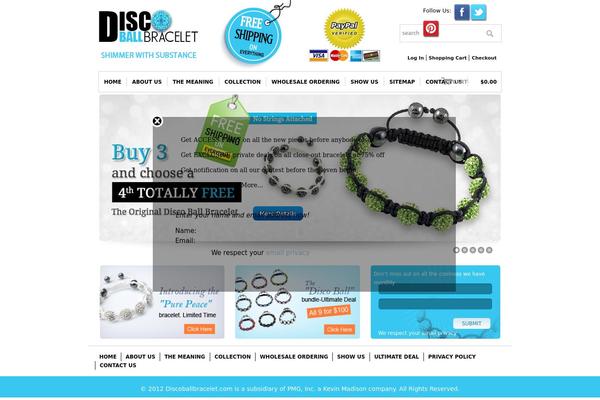 discoballbracelet.com site used TheStore