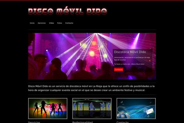 Hero theme site design template sample