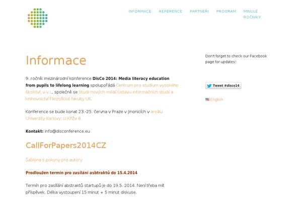disconference.eu site used Hostmarks